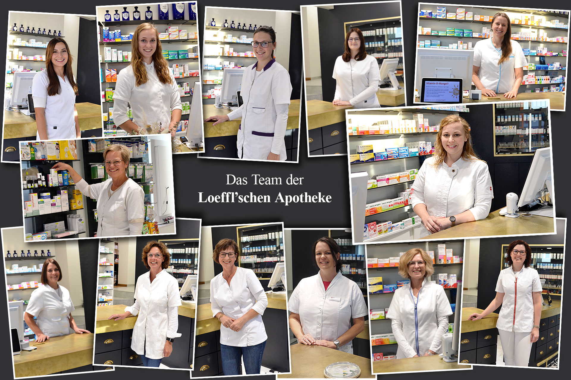 Das Team der Loeffl'schen Apotheke in Arnstorf