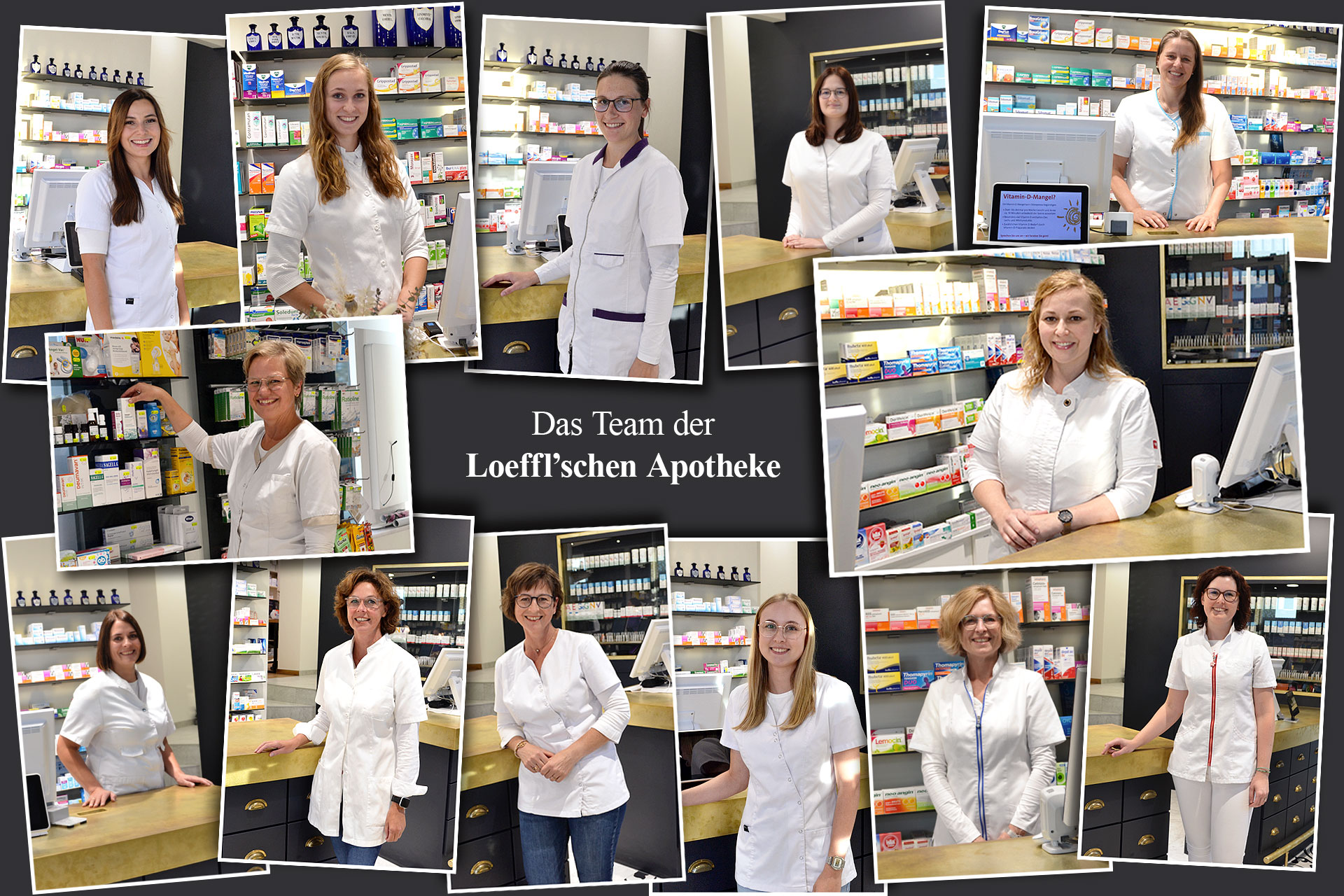 Das Team der Loeffl'schen Apotheke in Arnstorf